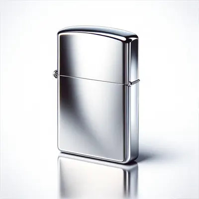 Personalised Chrome Zippo Lighter - Engraved